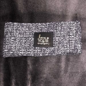 Love Your Melon charcoal and white gold foil